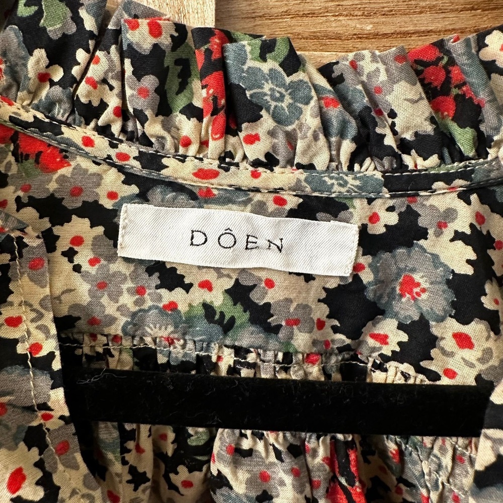 Doen Rose blouse in Sissinghurst Floral print Size XS - Picture 4 of 7